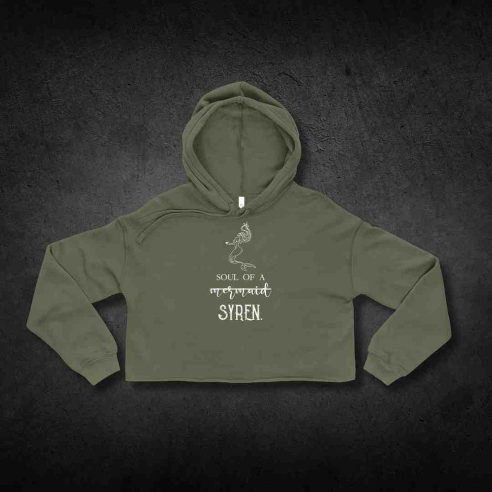 Soul of a Syren Crop Hoodie - Jessica S. Taylor