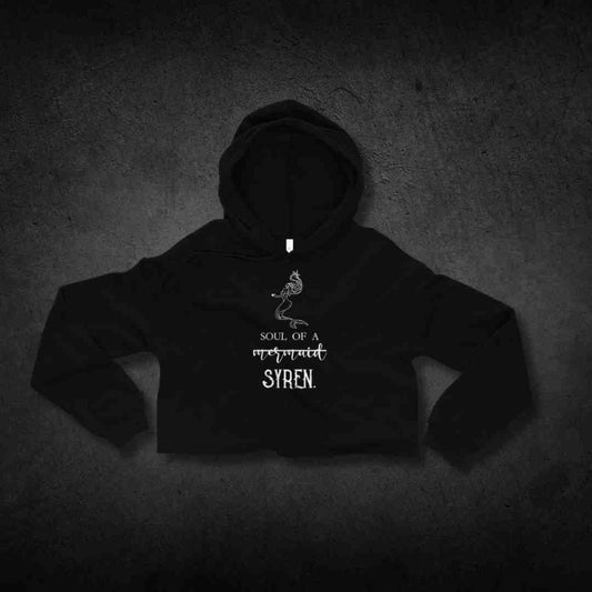 Soul of a Syren Crop Hoodie - Jessica S. Taylor