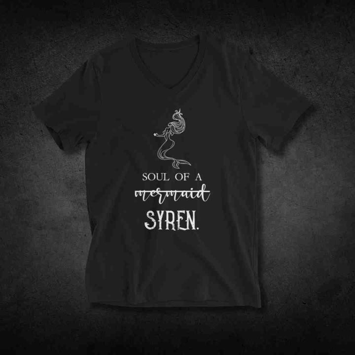 Soul of a Syren Unisex Short Sleeve V-Neck T-Shirt - Jessica S. Taylor