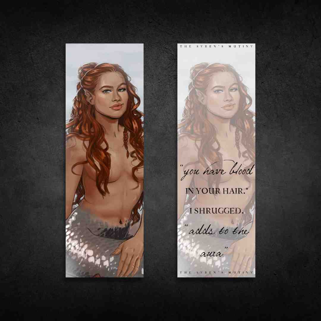 Syren in the Fog Double-Sided Bookmark - Jessica S. Taylor